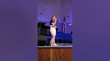 Sara singing "Truth I'm Standing On" as sung by Leanna Crawford