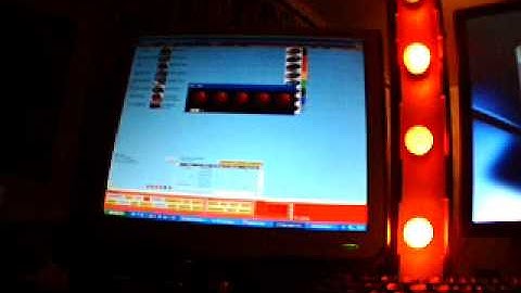 Pc Lap Counter controlling external lights