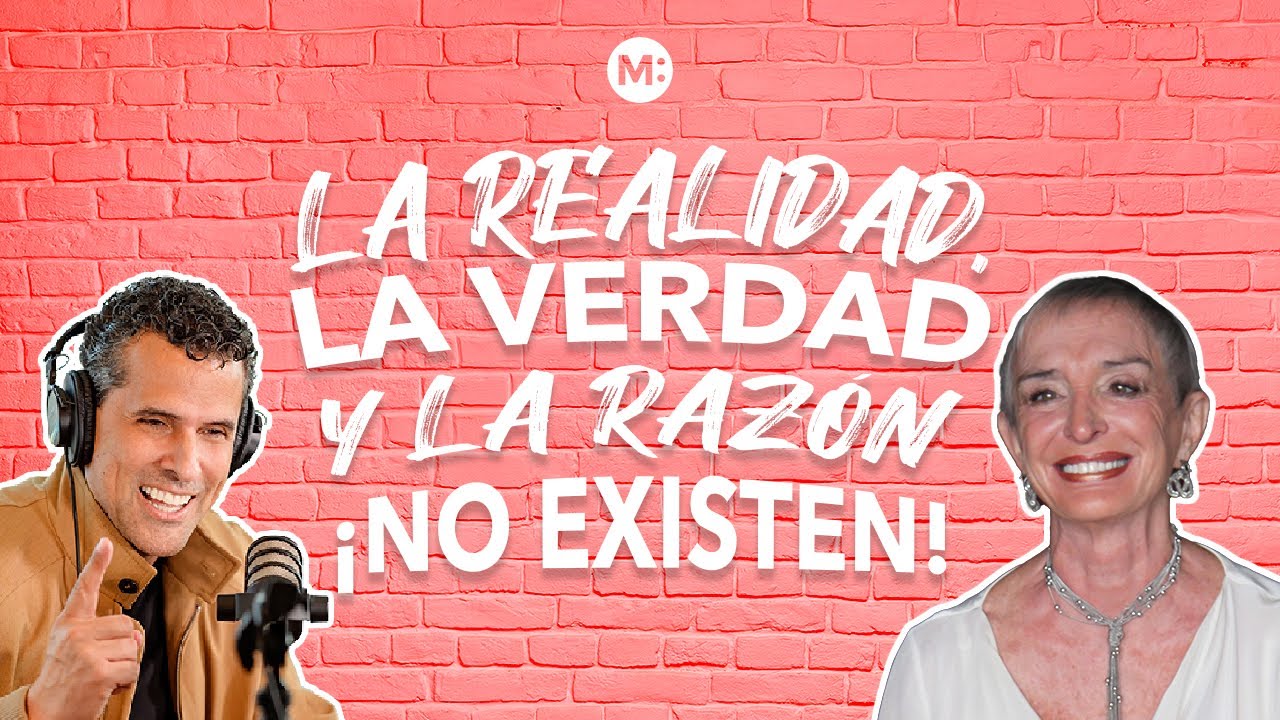 La realidad, la verdad y la razón ¡no existen!, Nilda Chiaraviglio con  Marco Antonio Regil 