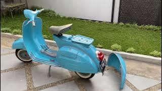 Harga Vespa Super 1974 Restorasi total