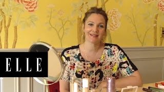 Drew Barrymore - How to Apply Makeup with Fingers | ELLE