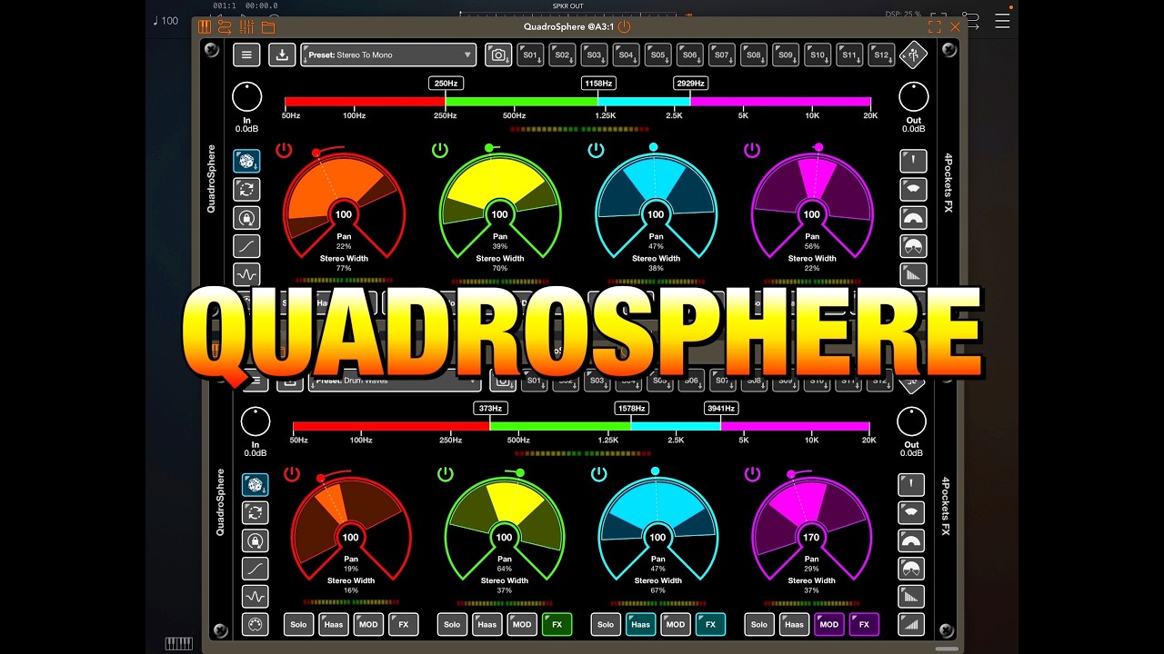 QuadroSphere - Stereo Spectrum Sculptor - On SALE for a Limited