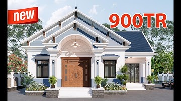 Chỉ từ 900tr TRỌN GÓI mẫu nhà vườn MÁI THÁI đẹp nhất TÂY NINH do MAXHOME thiết kế | MH01450
