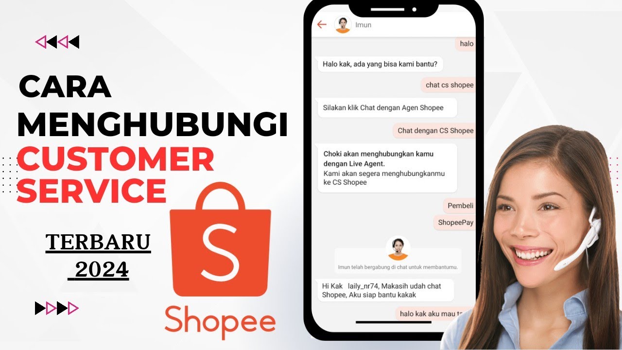 CARA MENGHUBUNGI CUSTOMER SERVICE SHOPEE || CHAT CS SHOPEE - YouTube