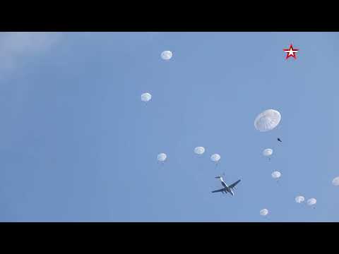 More than 1,200 Russian servicemen landed from a height of 600 meters