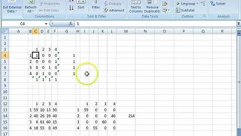 Excel Solver integer programming