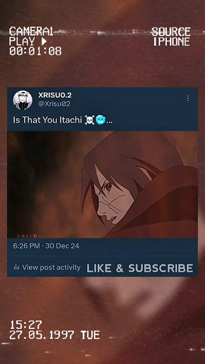 Itachi Susanoo ☠️🔥...