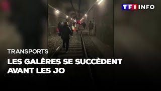 Transports : les galères se succèdent avant les JO