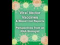 Covid19 vaccine and blood clots