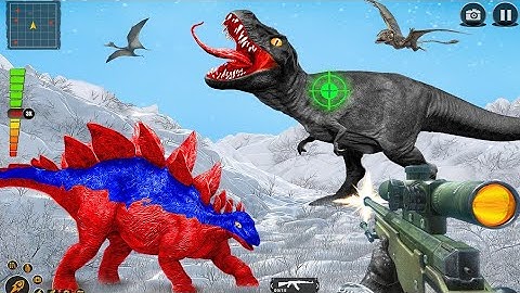 Dinosaur hunting game 3D shooting game -- Android Gameplay
