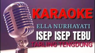ISEP ISEP TEBU ||NADA COWOK || ELLA NURHAYATI || KARAOKE LIRIK