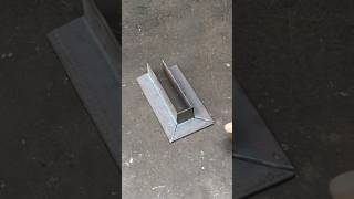 Heavy Duty Metal Bracket Fabrication | Custom Steel Support Bracket Welding #metalwork #metalworking