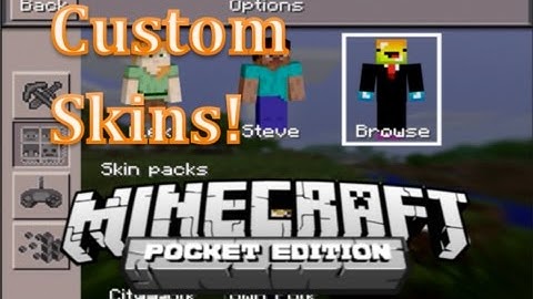Change Your SKIN in Minecraft Pocket Edition 0.12.1 - NO JAILBREAK!!