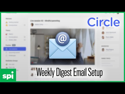 How to Setup a Circle Community Weekly Digest Email