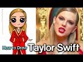 Taylor Swift Drawing | Look What You Made Me Do Music Video