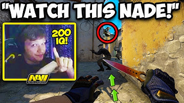 S1MPLE CALCULATED THE PERFECT NADE! SCOUT IS OP? CS:GO Twitch Clips