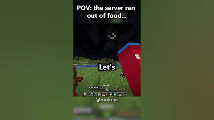 the server is so poor... 💔  #minecraft