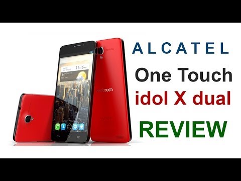 ALCATEL ONE TOUCH IDOL X DUAL SIM ANDROID PHONE  REVIEW