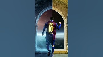 step layers photoshop Messi on the Gate GOAT #shorts #messi