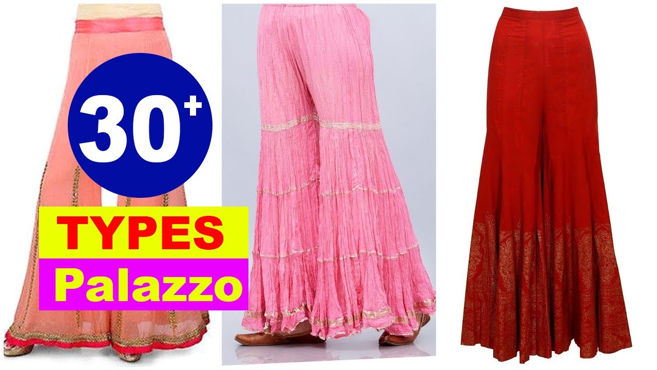 Types Of Plazo Types Of Plazo With Name Latest Plazo Pant, 53% OFF