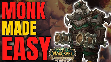 The EASIEST Way to Play Brewmaster Monk in MoP Classi