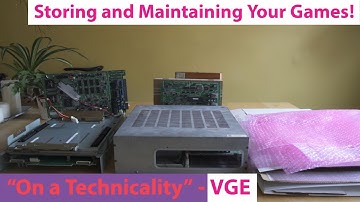 Storing and Maintaining Your Arcade Collection - "On a Technicality"