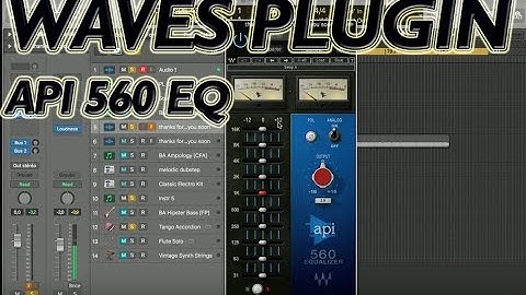 WAVES API 560 plugin test and review