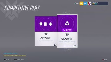 Overwatch competitive Open queue season 24 Placements