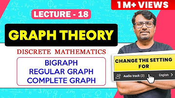Graph Theory | Types of Graph - Bigraph, Regular Graph, Complete Graph | Discrete Mathematics