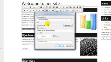 TOWeb - Create a file download link