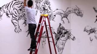 Peter Han's Mural at CGMA