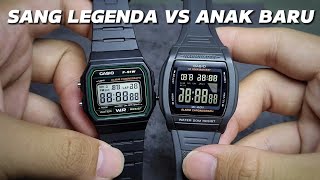 SAINGAN BARU F91W ! Komparasi Casio F91W Vs. Casio W201