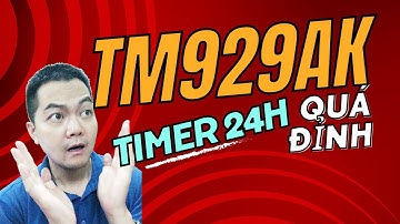 TM929AKL Hướng dẫn đấu nối timer đầu ra 3 cực (cặp tiếp điểm)