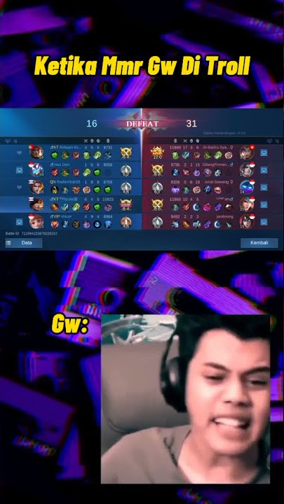 STORY WA MOBILE LEGENDS || MMR KENA TROLL