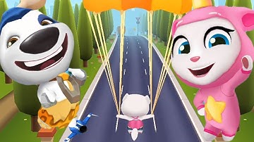 Talking Tom gold run | Part 6 LEVEL -2  | New update Android iso mobile gameplay walkthrough FULL HD