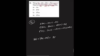 Evaluating Expressions Using Finite Differences | UPSC ISS 2017 Paper-1 | Problem-55 | RitwikMath