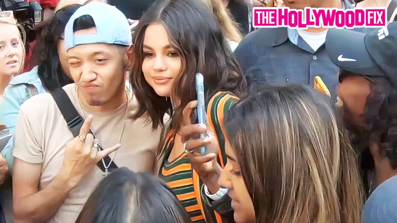 Selena Gomez Is Asked About Starting To Date Again While Being Mobbed Day & Night By Fans In N.Y.