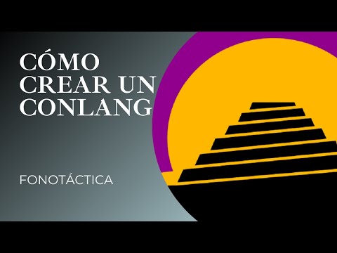 Video: ¿Cómo crear fonotácticas en conlang?