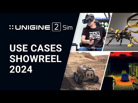 UNIGINE 2 Sim Use Cases Showreel 2024