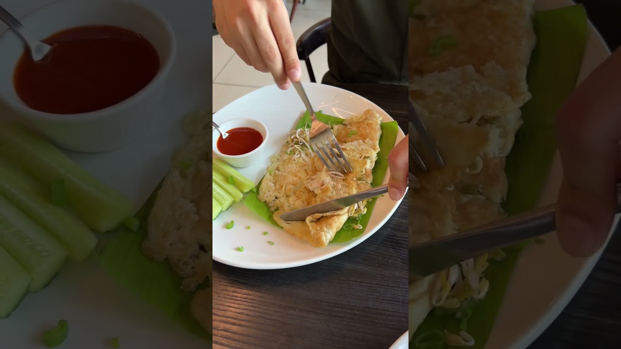 Thai Fried Omlette ? ? || Famous Thai Street Food ??