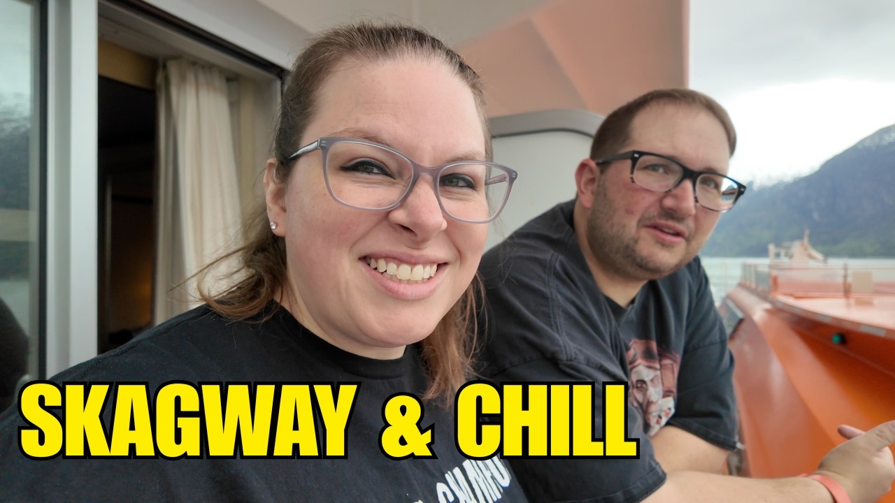 Royal Princess Day 4 VLOG | SKAGWAY ALASKA EXPLORING AND EATING