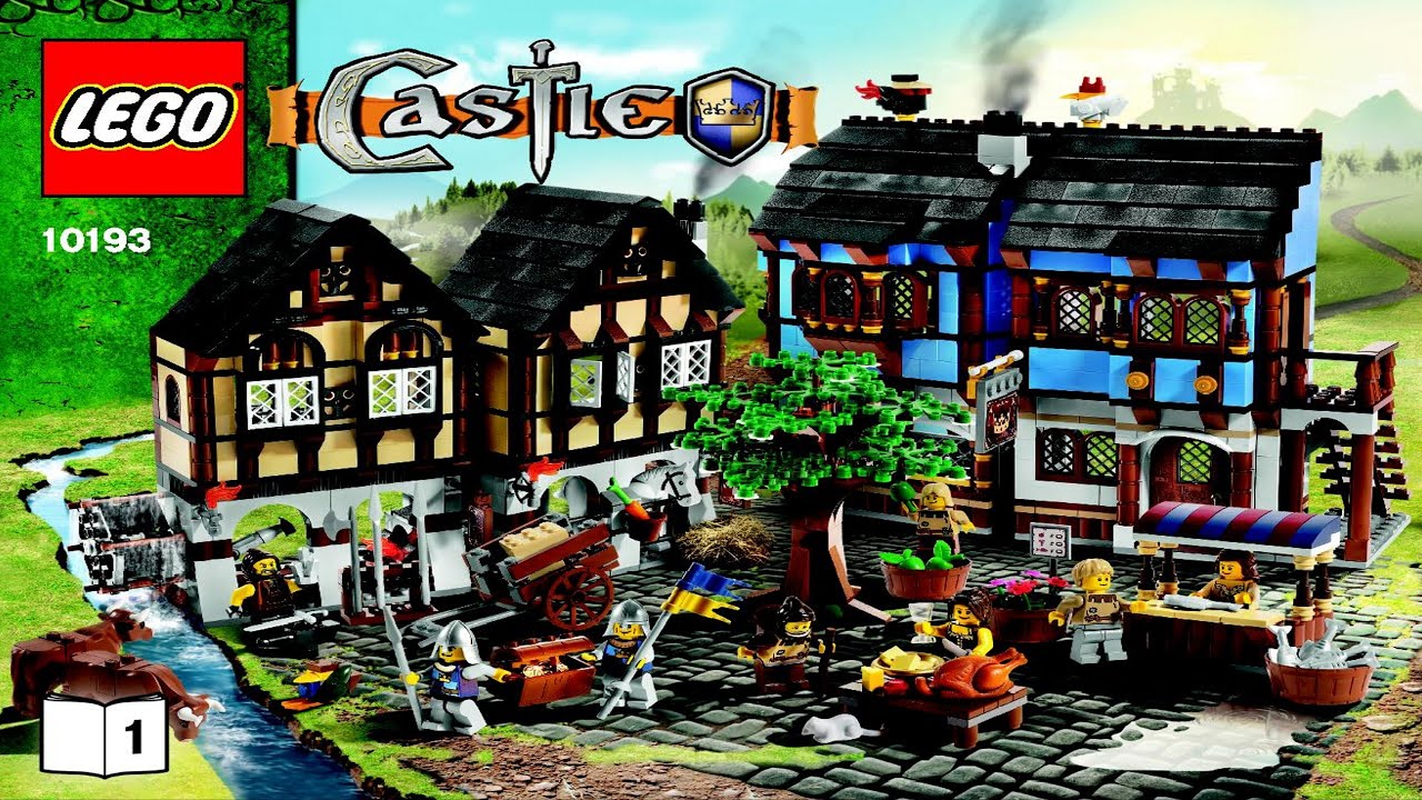 LEGO instructions - Castle - 10193 - Medieval Market Village (Book 1 ...