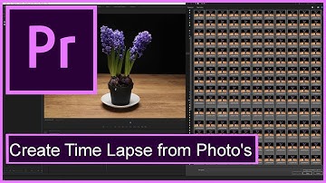 Adobe premiere Pro CC 2024 - How to Create a Time lapse from photo