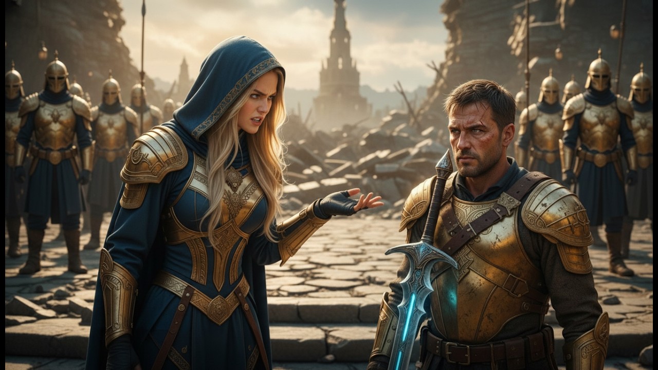 Инопланетная принцесса оскорбила солдата-человека, не зная, что он...