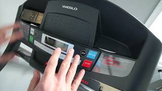 How To Fix Weslo Treadmill Stuck On HELLO (so ridiculous)