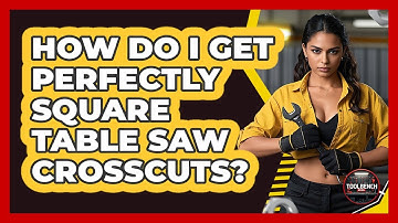 How Do I Get Perfectly Square Table Saw Crosscuts? - ToolBench Pros
