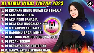 Download lagu DJ TIKTOK TERBARU 2023 DJ KUTAHAN RINDU BUKAN KU S... mp3