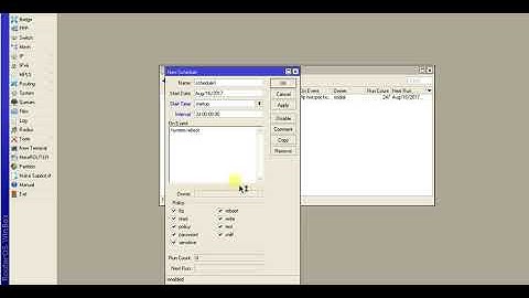 Auto Reboot Mikrotik