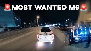 MOST WANTED M6 Gran Coupe Night Drive | Street Drifts and Flames 🔥| 3rd Person View