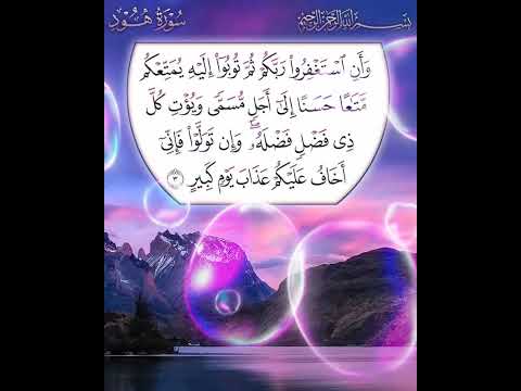 سورة هود الآية 3 